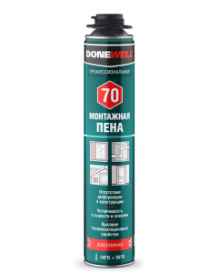 doorsПена пистолетная DoneWell 870 мл.